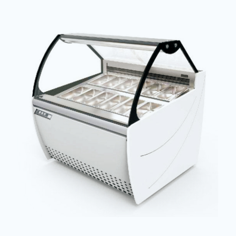 Kes Commercial Ice Cream mencelupkan Kabinet Kabinet