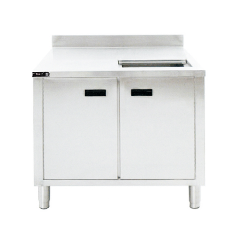 900 siri-dengan loker backrest + pelongsor ais